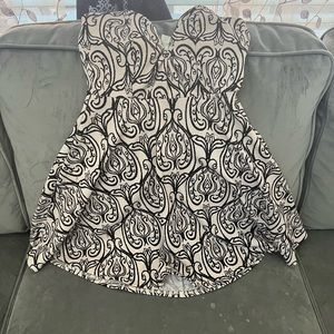 Off shoulder mini dress